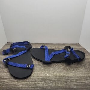 Xero Shoes Z-Trek Barefoot Hiking Trail Sandals Men's Size 12 Minimalist Blue